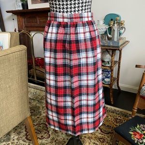 Vintage KONNIE O Plaid Skirt Size 13/14